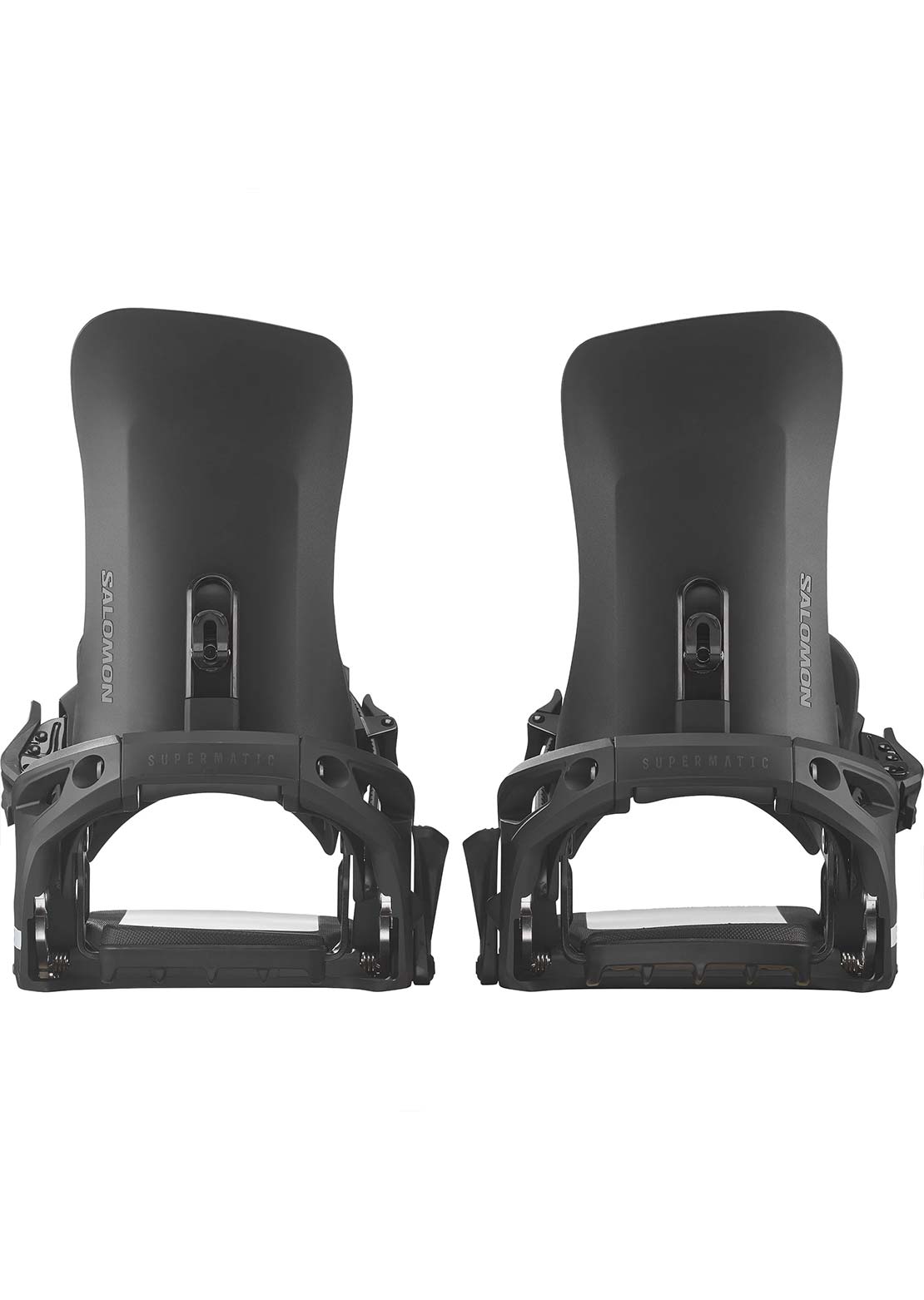 Salomon Unisex XA Supermatic Snowboard Bindings Black