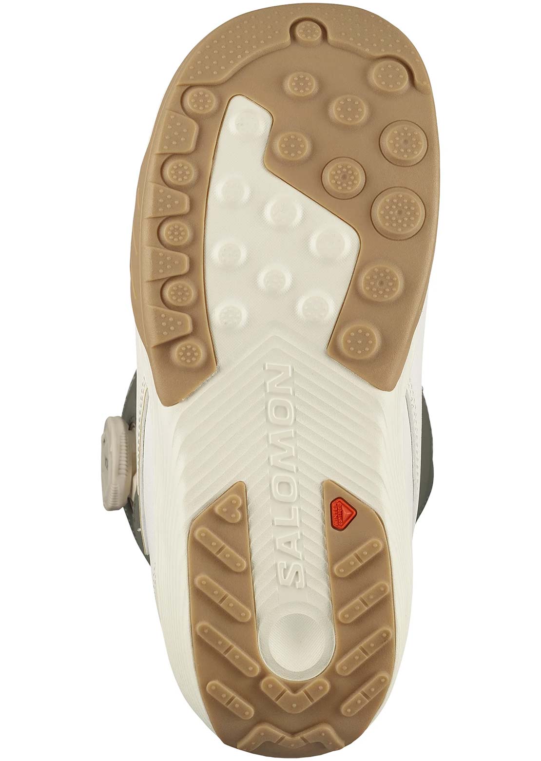 Salomon Women’s Kiana Dual BOA Boots Vanilla Ice/Agave Green