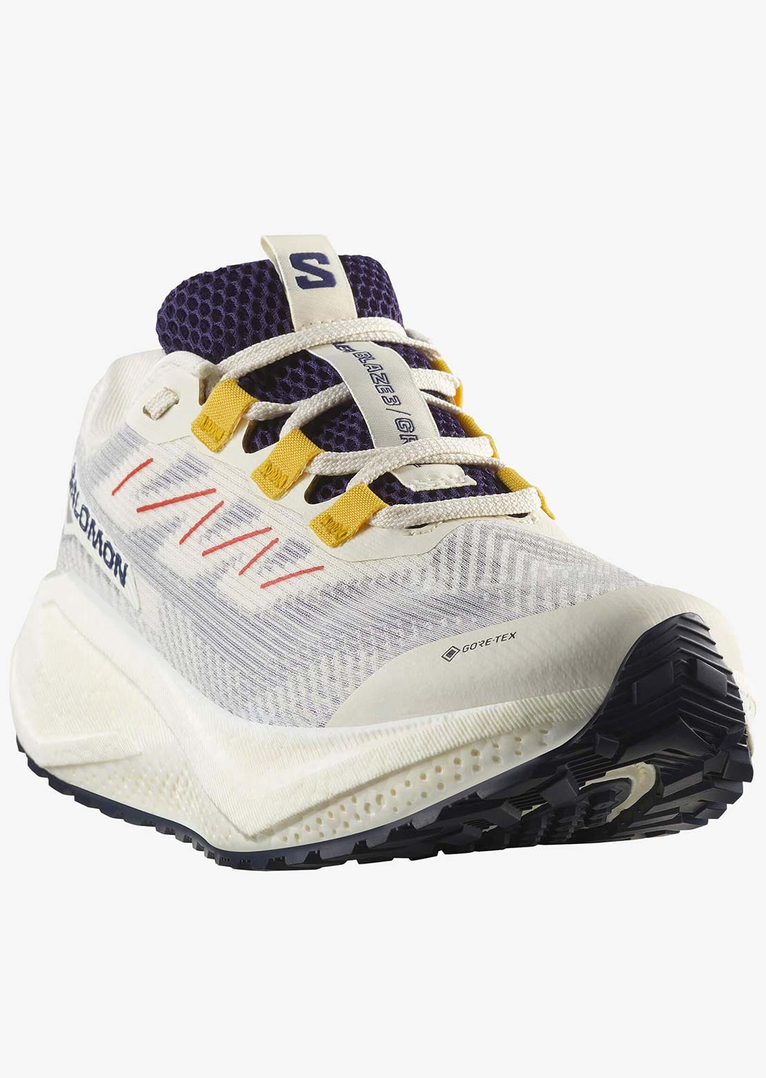 Salomon Women's Aero Blaze 3 GRVL GORE-TEX Shoes Vanilla/Astral Blue