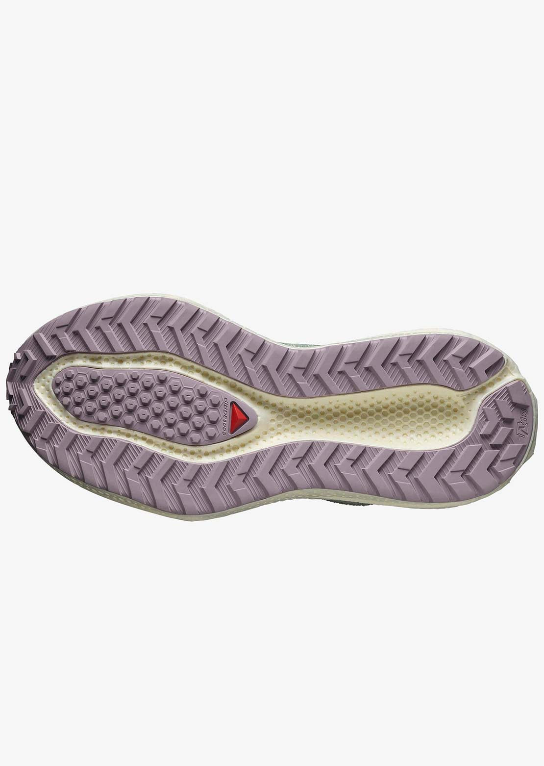 Salomon Women's Aero Glide 3 Grvl Shoes Sea Foam/Vanilla Ice/Nirvana