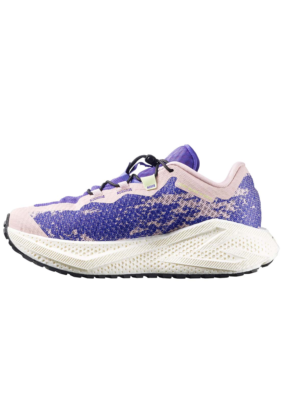 Salomon Women's Aero Glide 4 Gravel Running Shoes Shadow Gray/Deep Blue/Butterfly