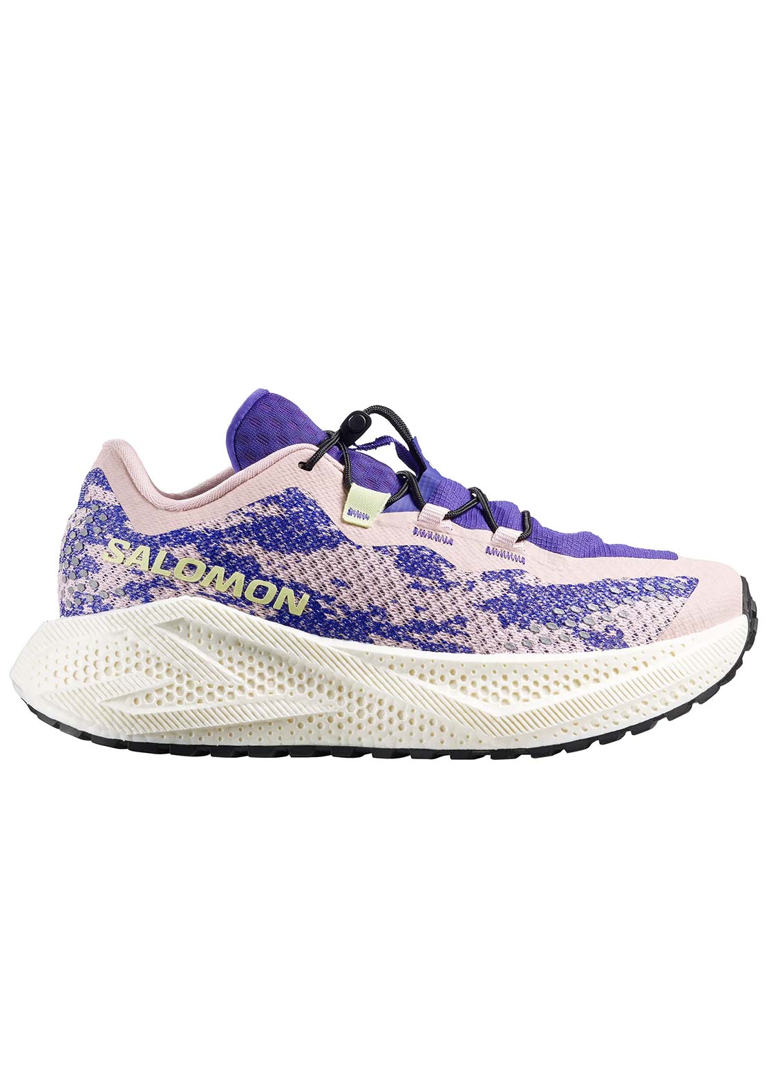 Salomon Women's Aero Glide 4 Gravel Running Shoes Shadow Gray/Deep Blue/Butterfly