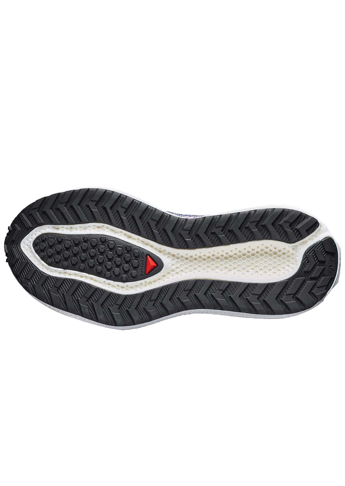 Salomon Women's Aero Glide 4 Gravel Running Shoes Shadow Gray/Deep Blue/Butterfly