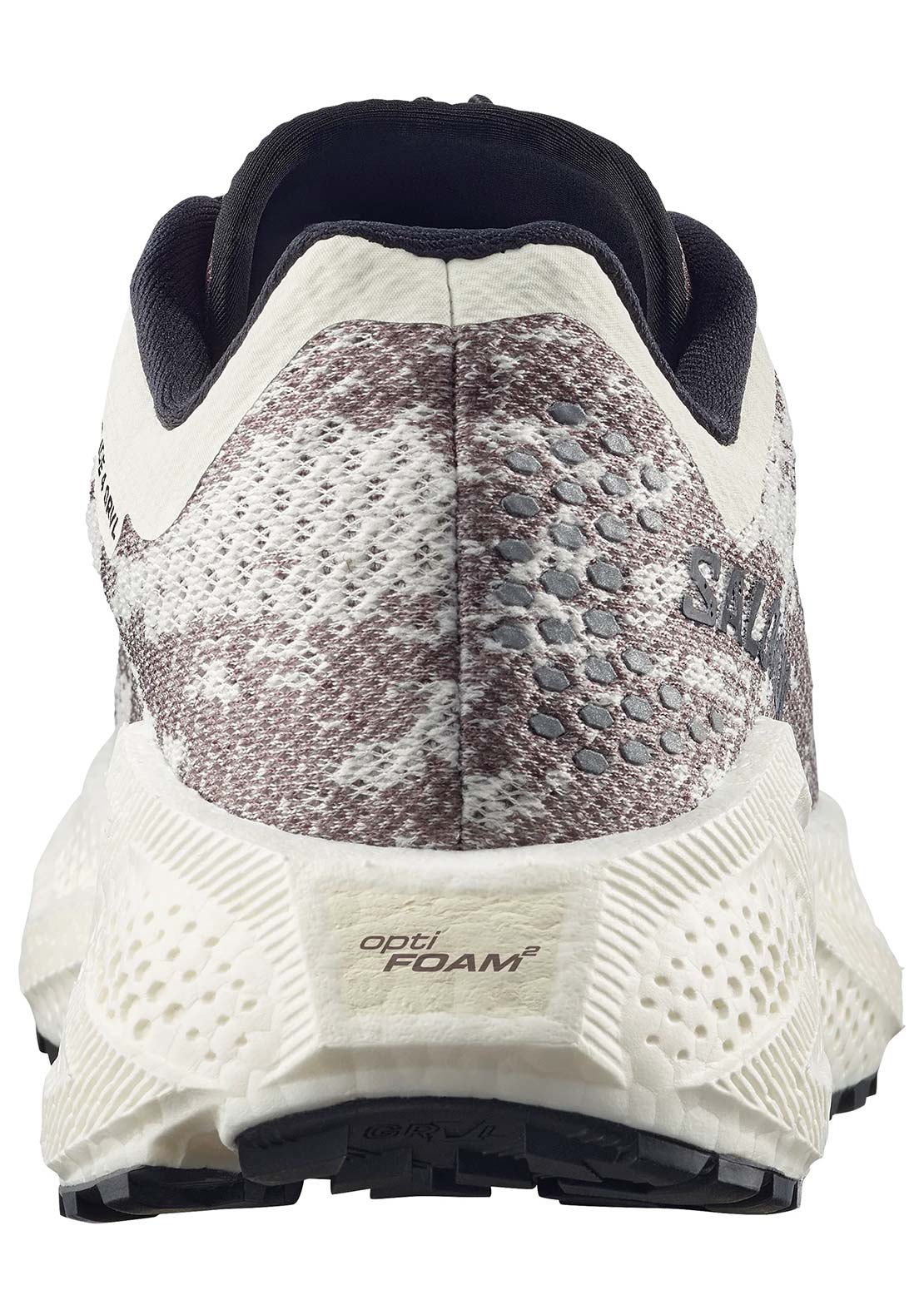 Salomon Women's Aero Glide 4 Gravel Running Shoes Vanilla Ice/Black/Iron