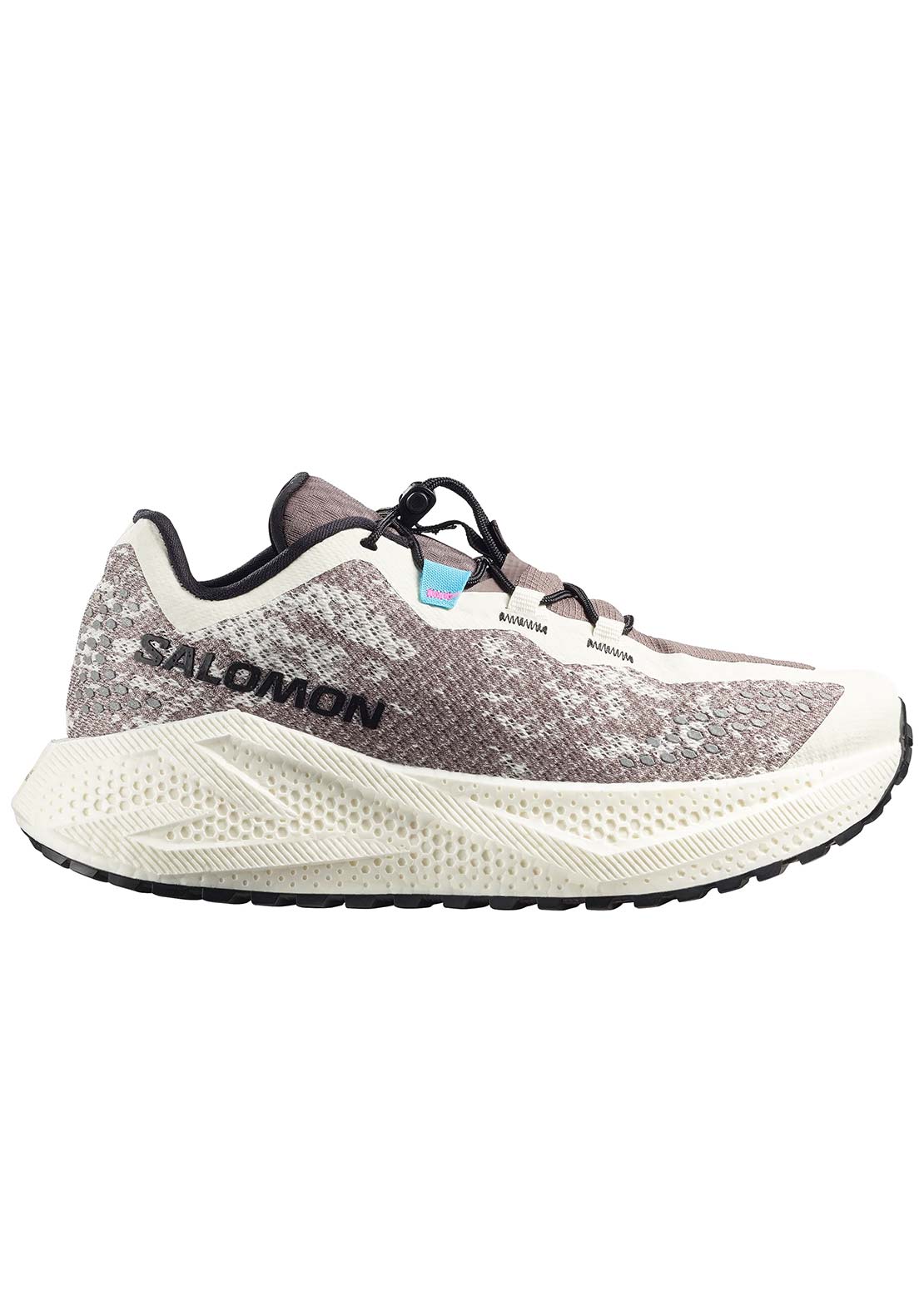 Salomon Women's Aero Glide 4 Gravel Running Shoes Vanilla Ice/Black/Iron