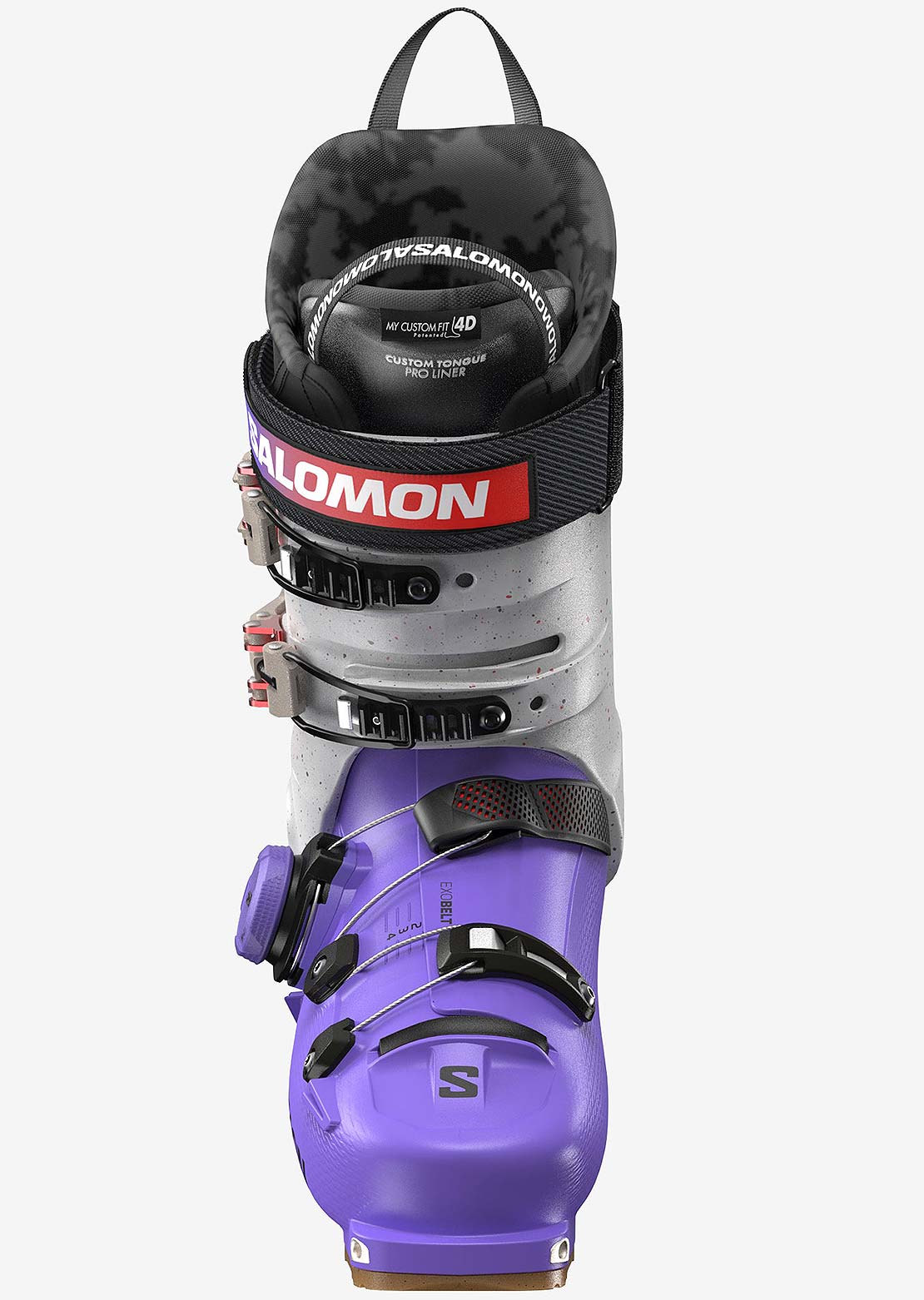 Salomon Women&#39;s Alpine Shift Alpha BOA 115 Ski Boots Ultra Violet/Black