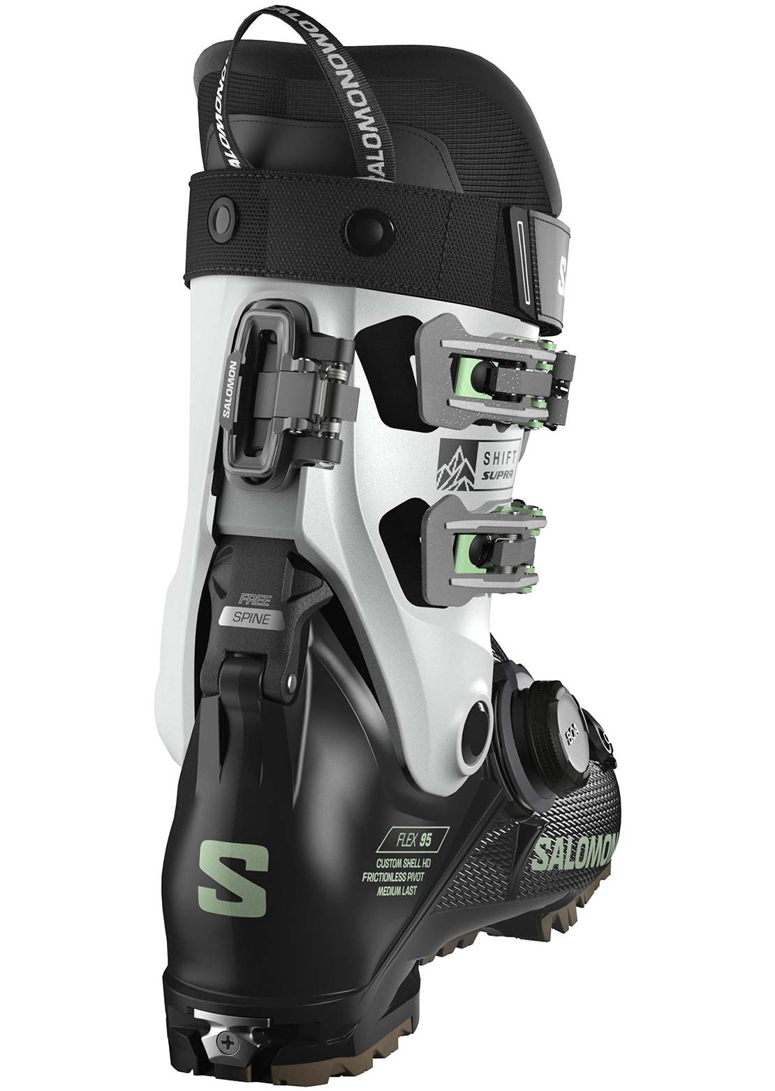 Salomon Women's Alpine Shift Supra BOA 95 W Boots Black