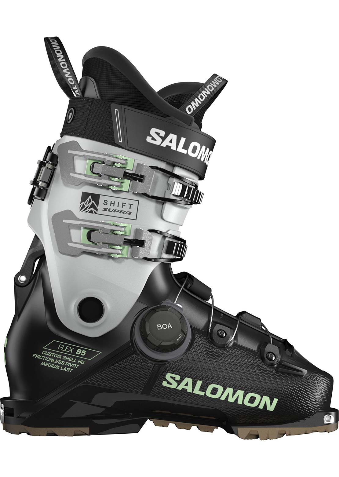 Salomon Women's Alpine Shift Supra BOA 95 W Boots Black