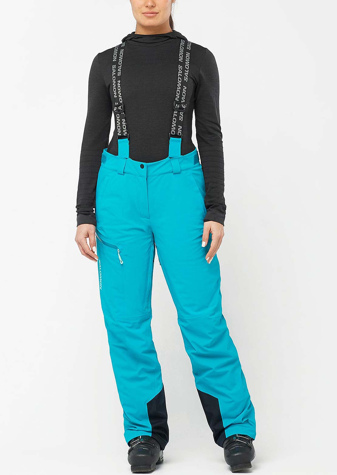 Salomon Women's Brilliant Pants Enamel Blue