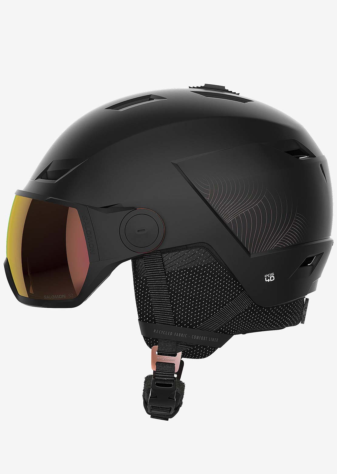Salomon Women s Icon Lt Visor Snow Helmet