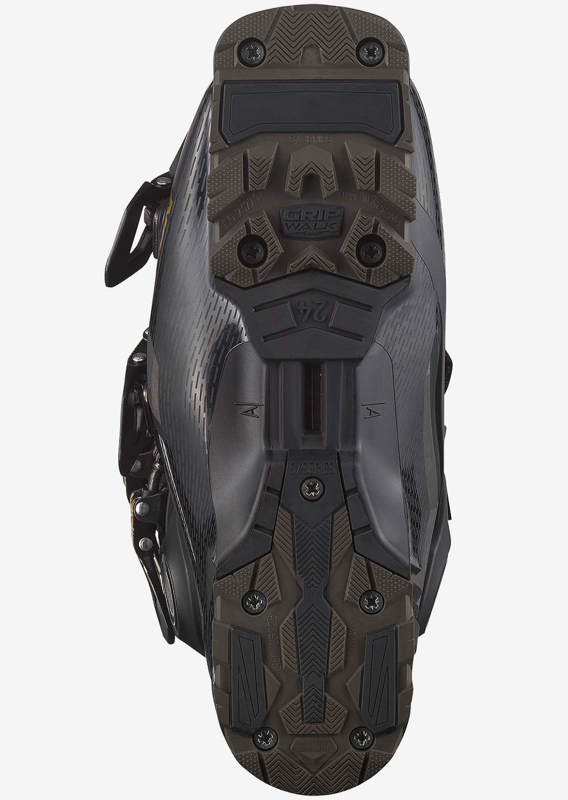 Salomon Women's Alpine Shift Pro MV 90 GW Snow Boots Black/Gold Met/Beluga