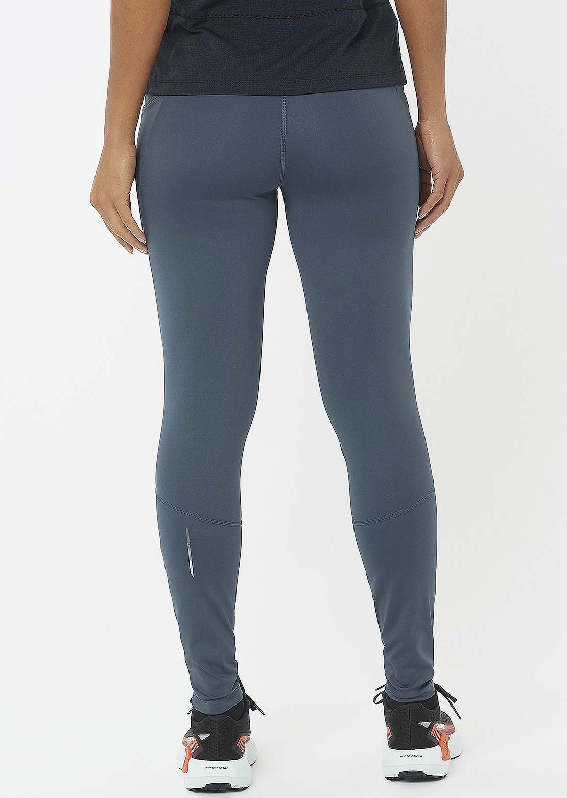 Salomon Women's Cross Run 28" Tights Midnight Navy