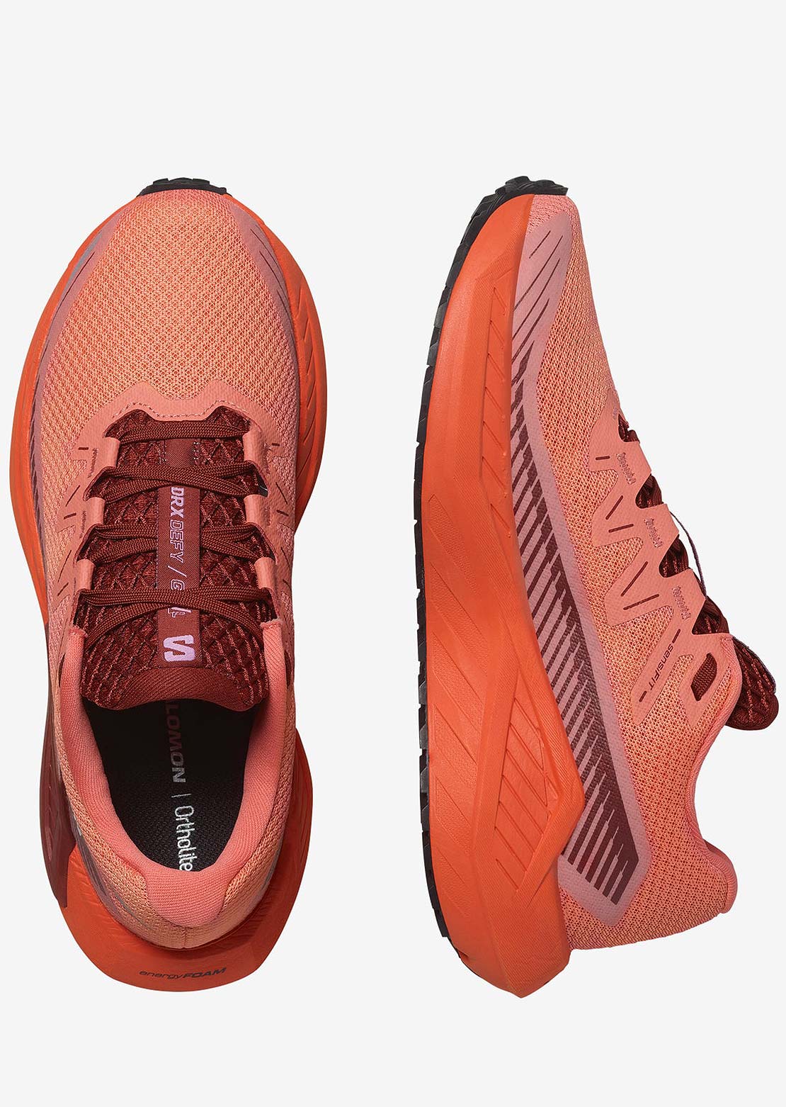 Salomon Women's Drx Defy Grvl Shoes Canyon/Ginger/Fire