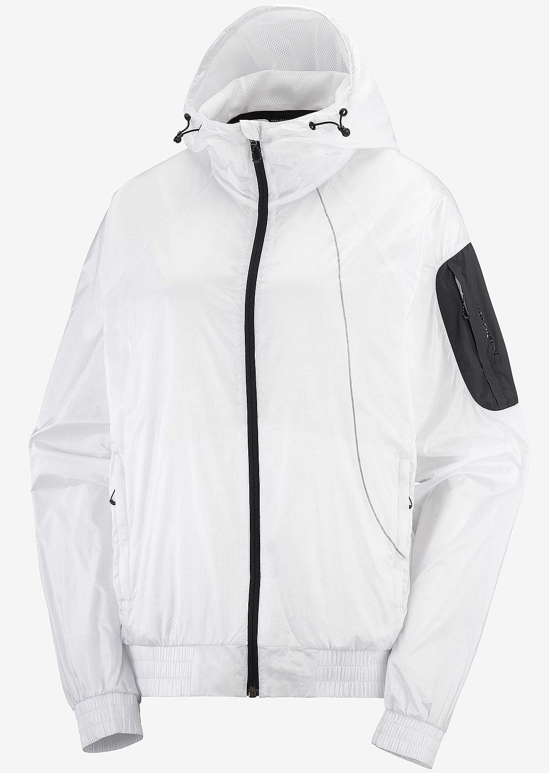 Salomon Women's Equipe Winbreaker White/Deep Black