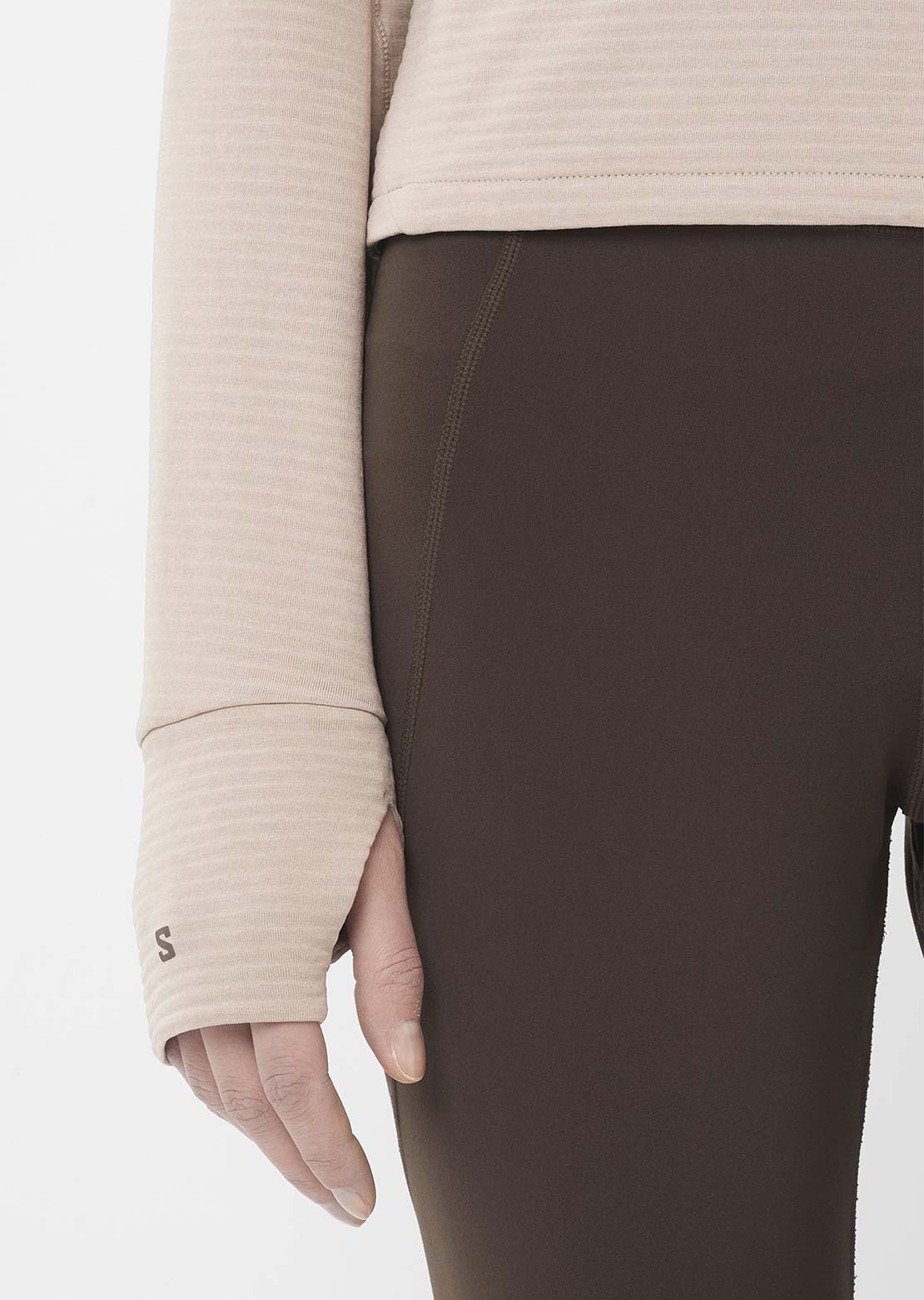 Salomon Women's Essential Lightwarm Crewneck Sweatshirt Etherea