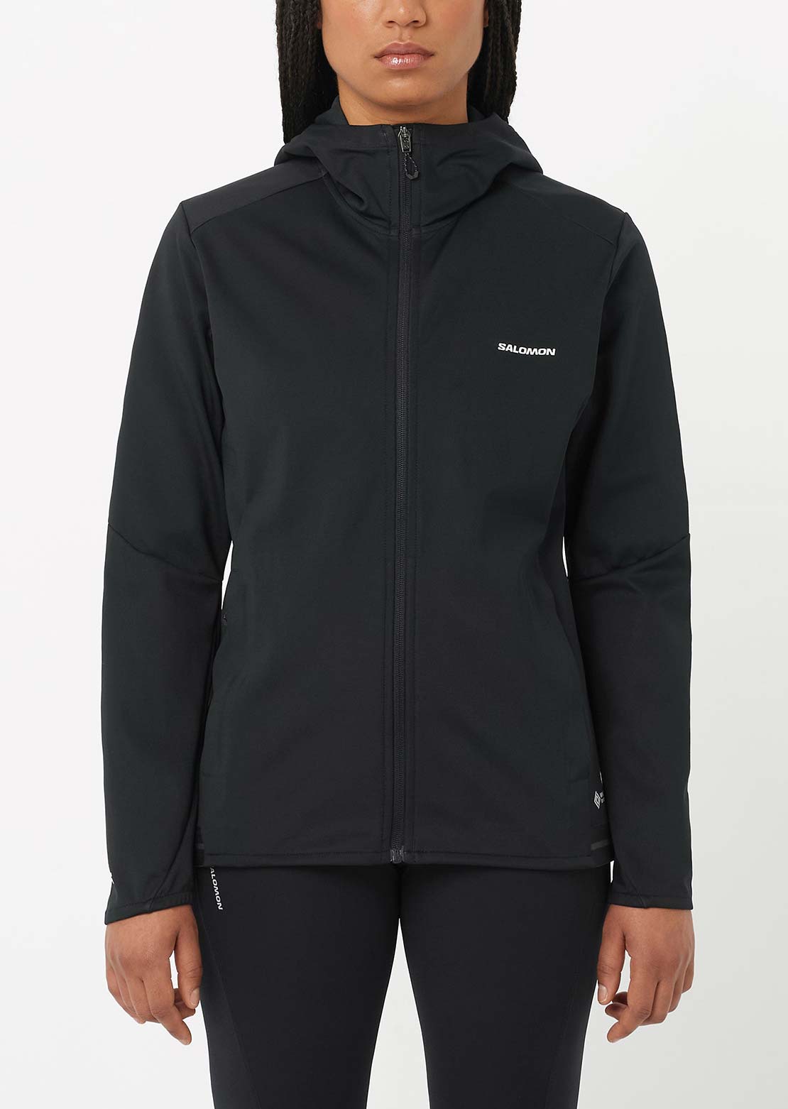 Salomon Women's GORE-TEX Softshell Jacket Deep Black