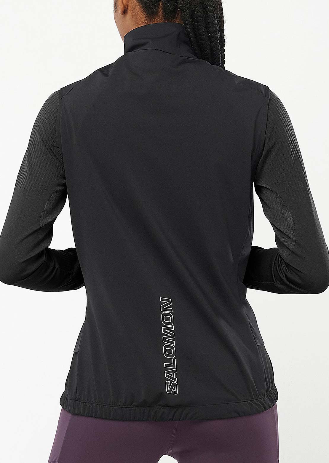 Salomon Women's Light Shell Vest Deep Black