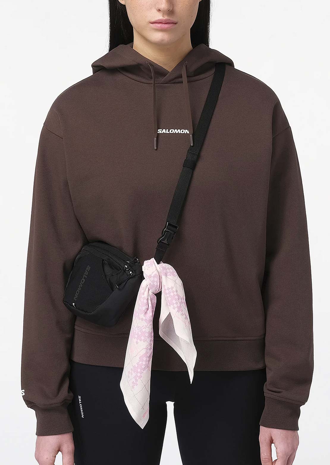 Salomon Femmes Logo Chandail à capuche
