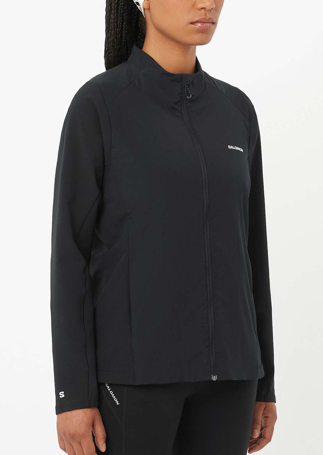 Salomon Women's Mountain Flex Hybrid Jacket Deep Black