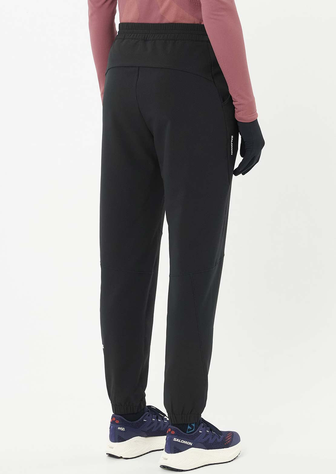 Salomon Women's Shakeout Hexaflow Pants Deep Black