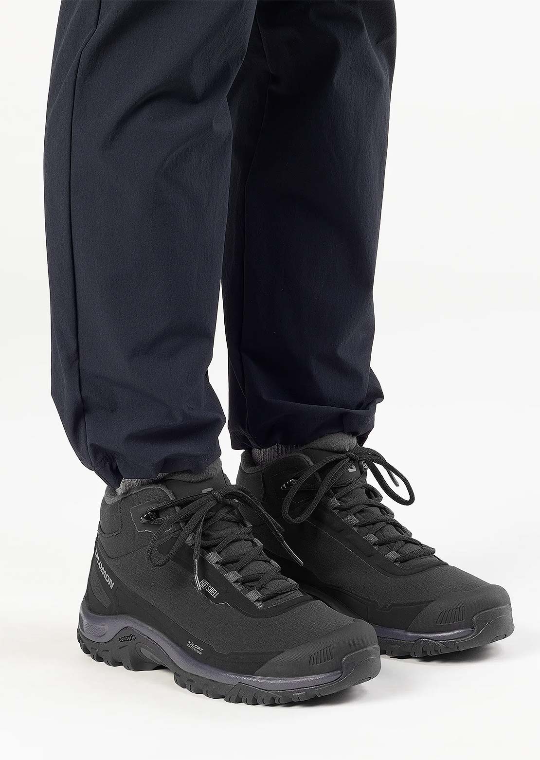 Salomon Women's Shelter Waterproof Boots Black/9 Iron/Excalibur