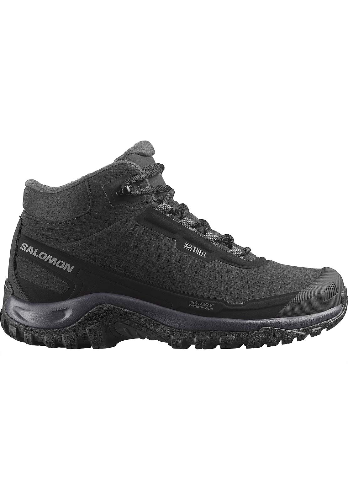 Salomon Women's Shelter Waterproof Boots Black/9 Iron/Excalibur