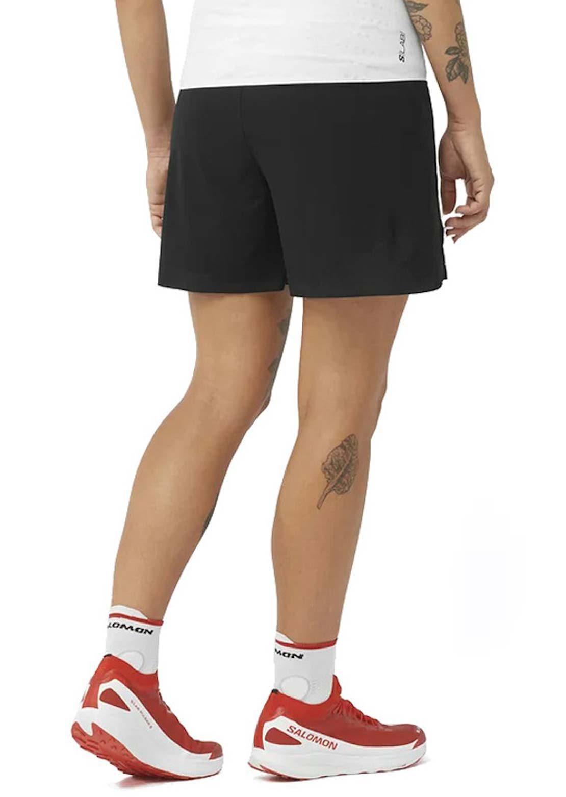Salomon Women's S/Lab Speed 2in1 Shorts Deep Black/Deep