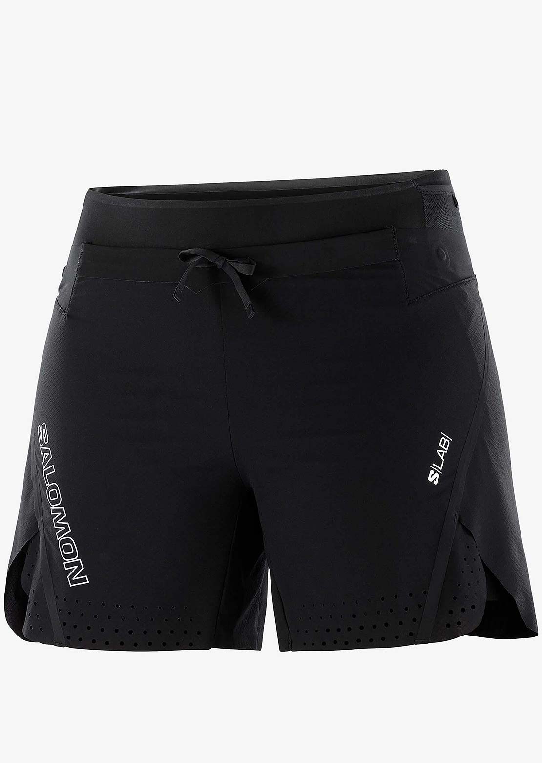 Salomon Women's S/Lab Speed 2in1 Shorts Deep Black/Deep