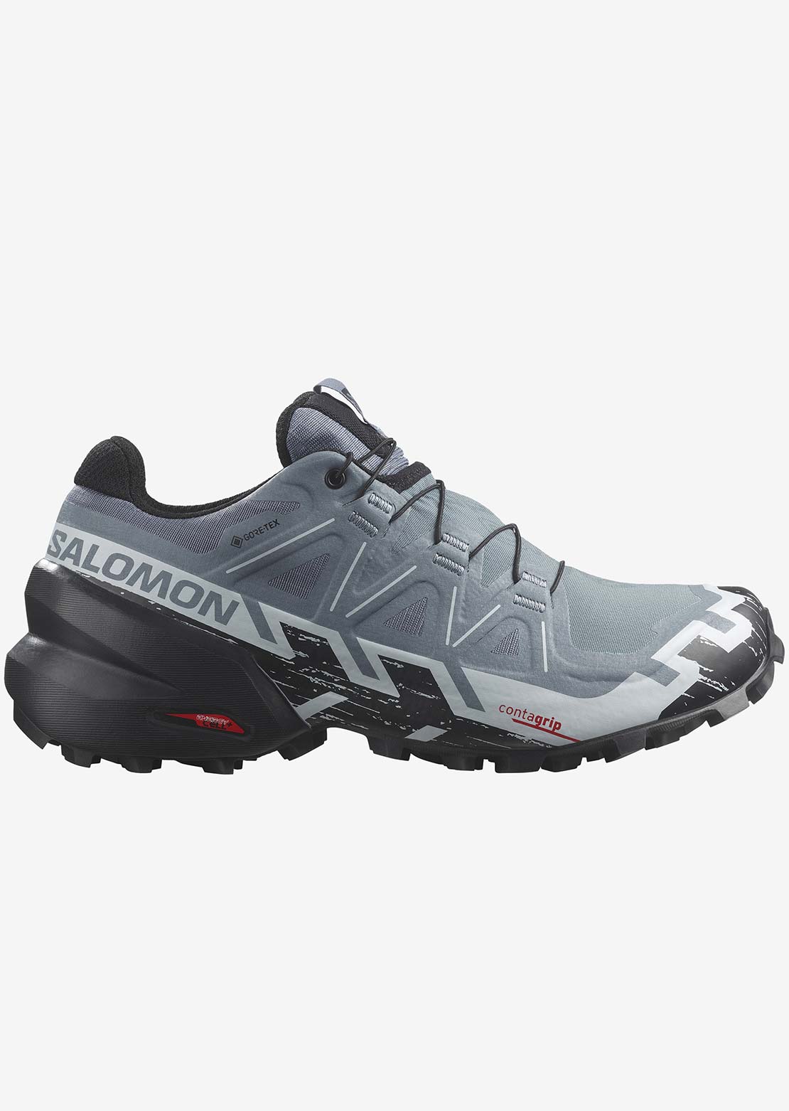 Salomon Women&#39;s Speedcross 6 GTX Shoes Flint Stone/Black/Heather