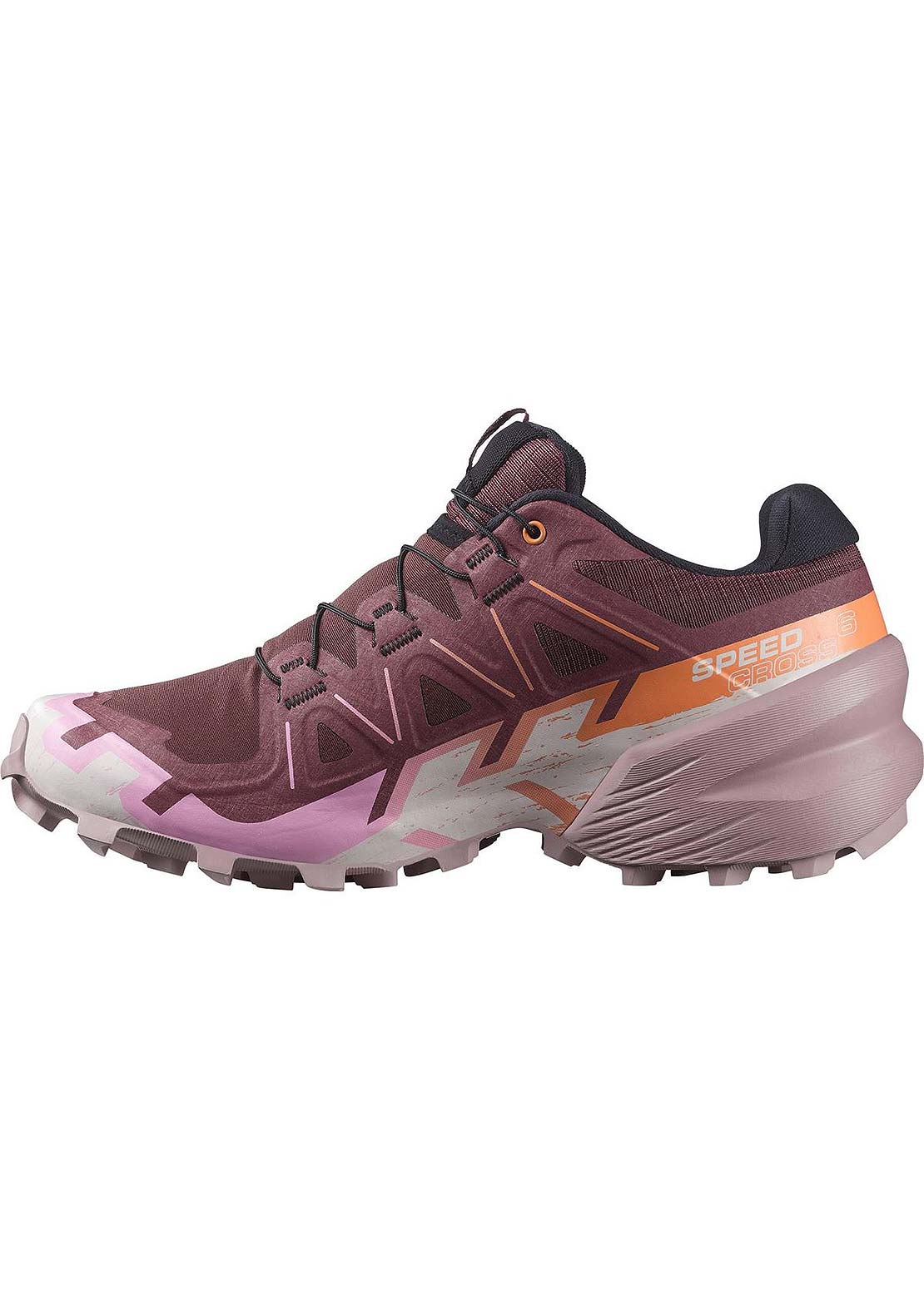 Salomon Women&#39;s Speedcross 6 Shoes Catawba Grape/Papaya/Deauville Mauve