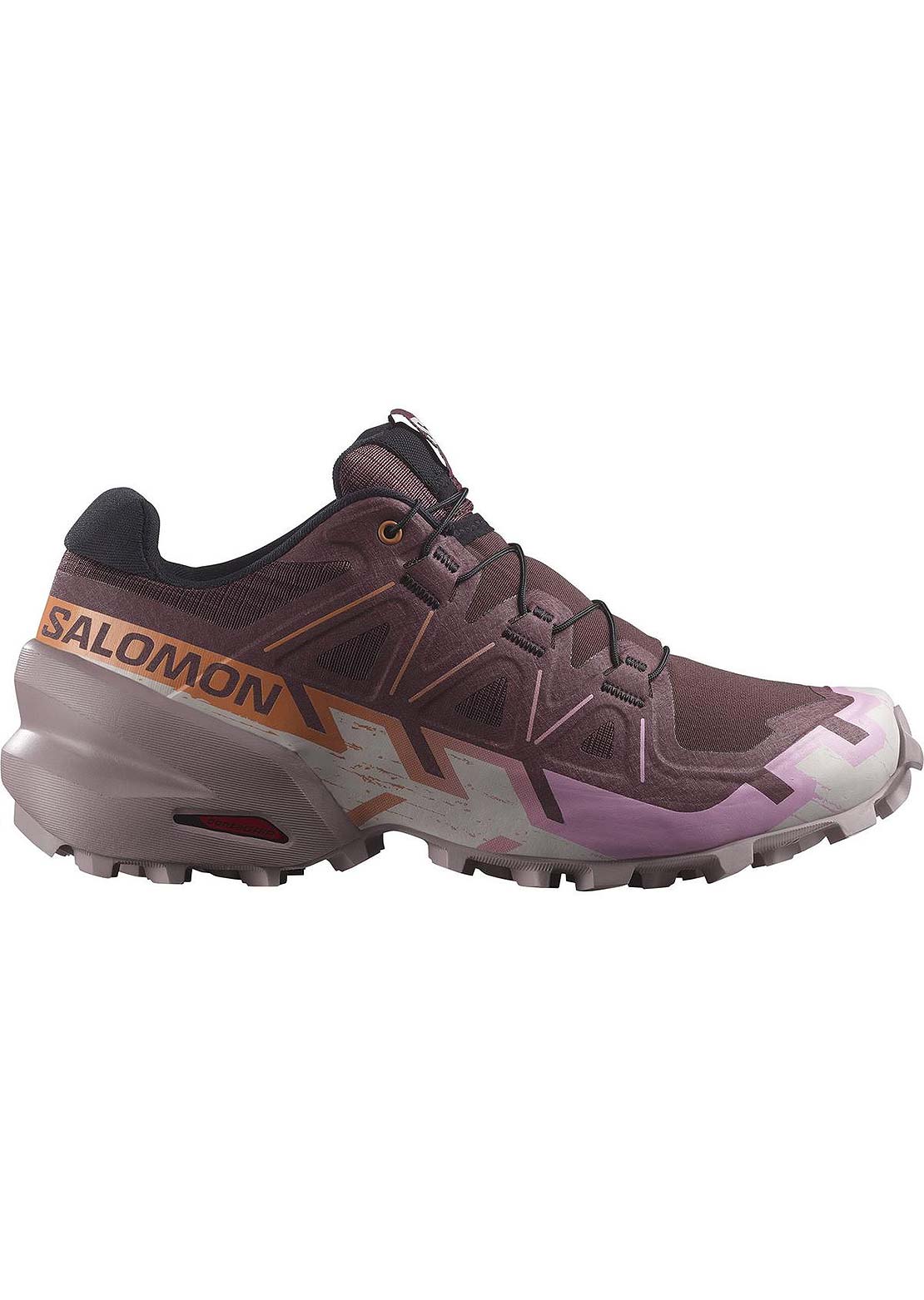 Salomon Women&#39;s Speedcross 6 Shoes Catawba Grape/Papaya/Deauville Mauve