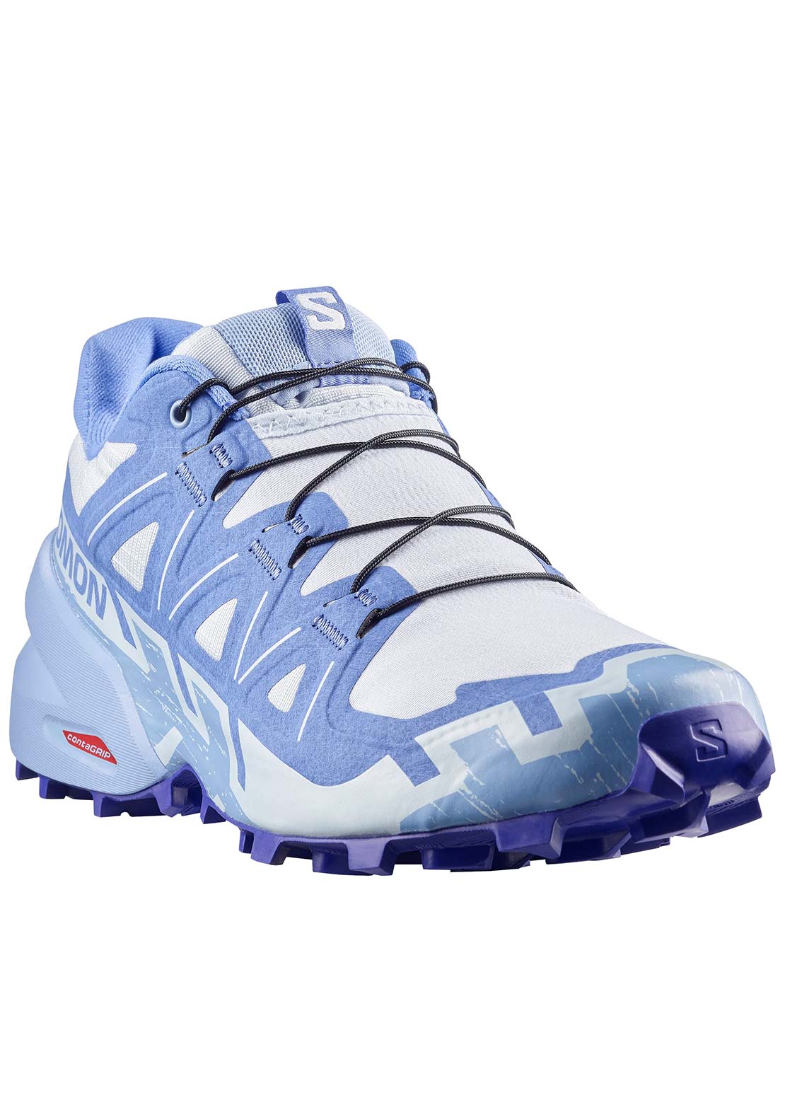 Salomon Women's Speedcross 6 Trail Running Shoes Ancient Water/Brunnera Blue/Persian Jewel