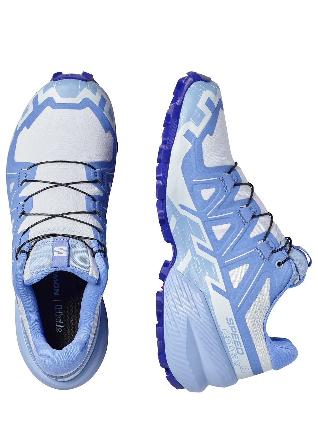 Salomon Women's Speedcross 6 Trail Running Shoes Ancient Water/Brunnera Blue/Persian Jewel