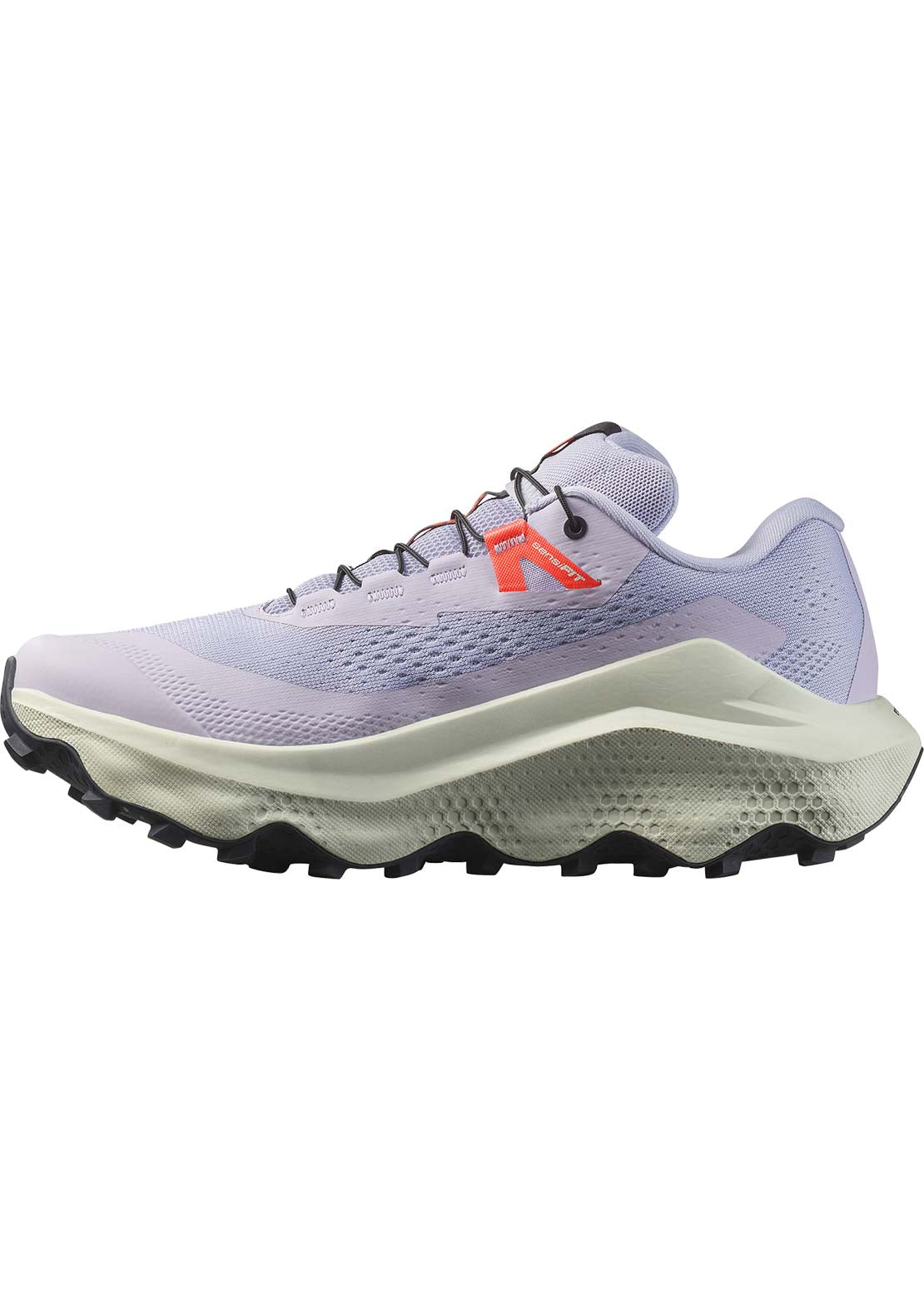 Salomon Women&#39;s Ultra Glide 3 Shoes Cosmic Sky/Icicle/Neon Flame