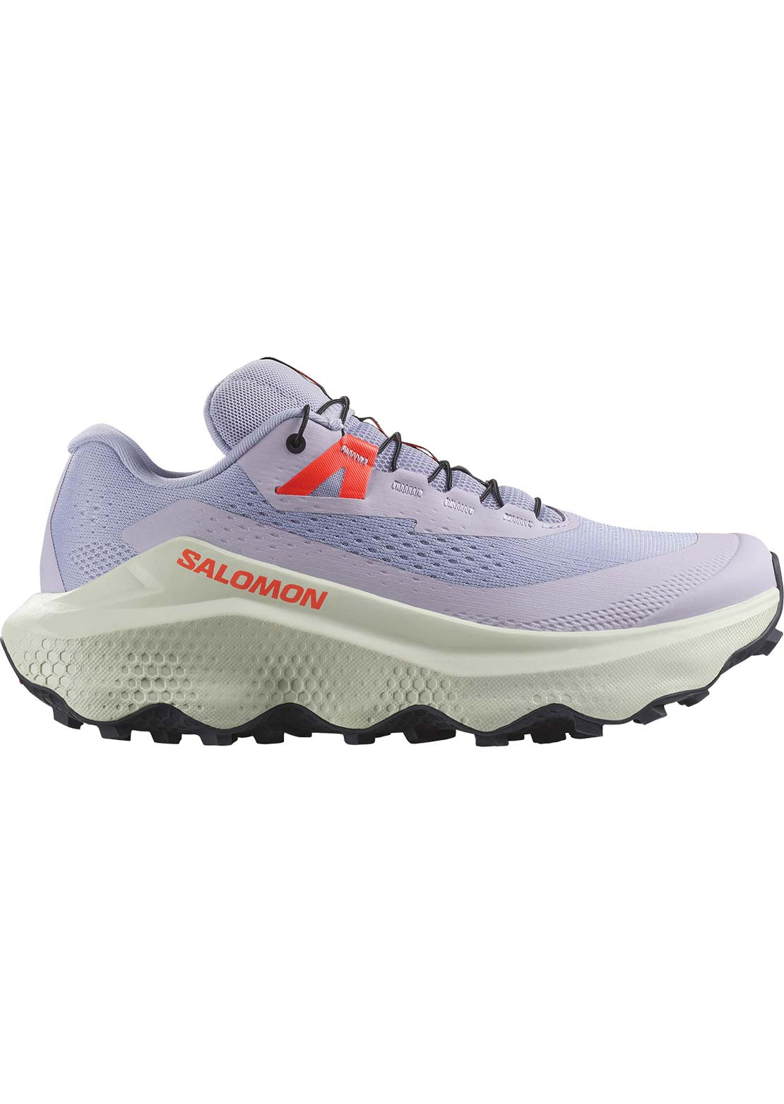 Salomon Women&#39;s Ultra Glide 3 Shoes Cosmic Sky/Icicle/Neon Flame
