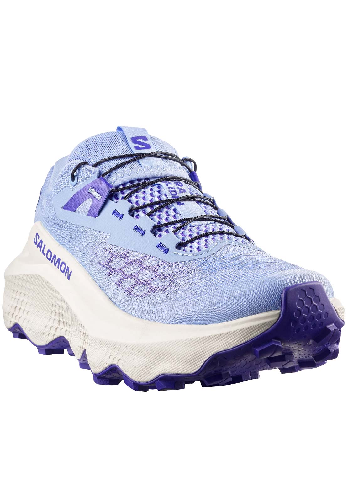 Salomon Women's Ultra Glide 4 Trail Running Shoes Brunnera Blue/Vanilla Ice/Deep Blue