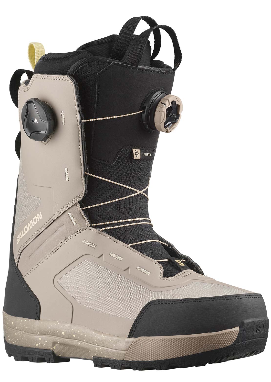 Salomon Women's Vista Dual Boa Snowboard Boots Vintage Khaki