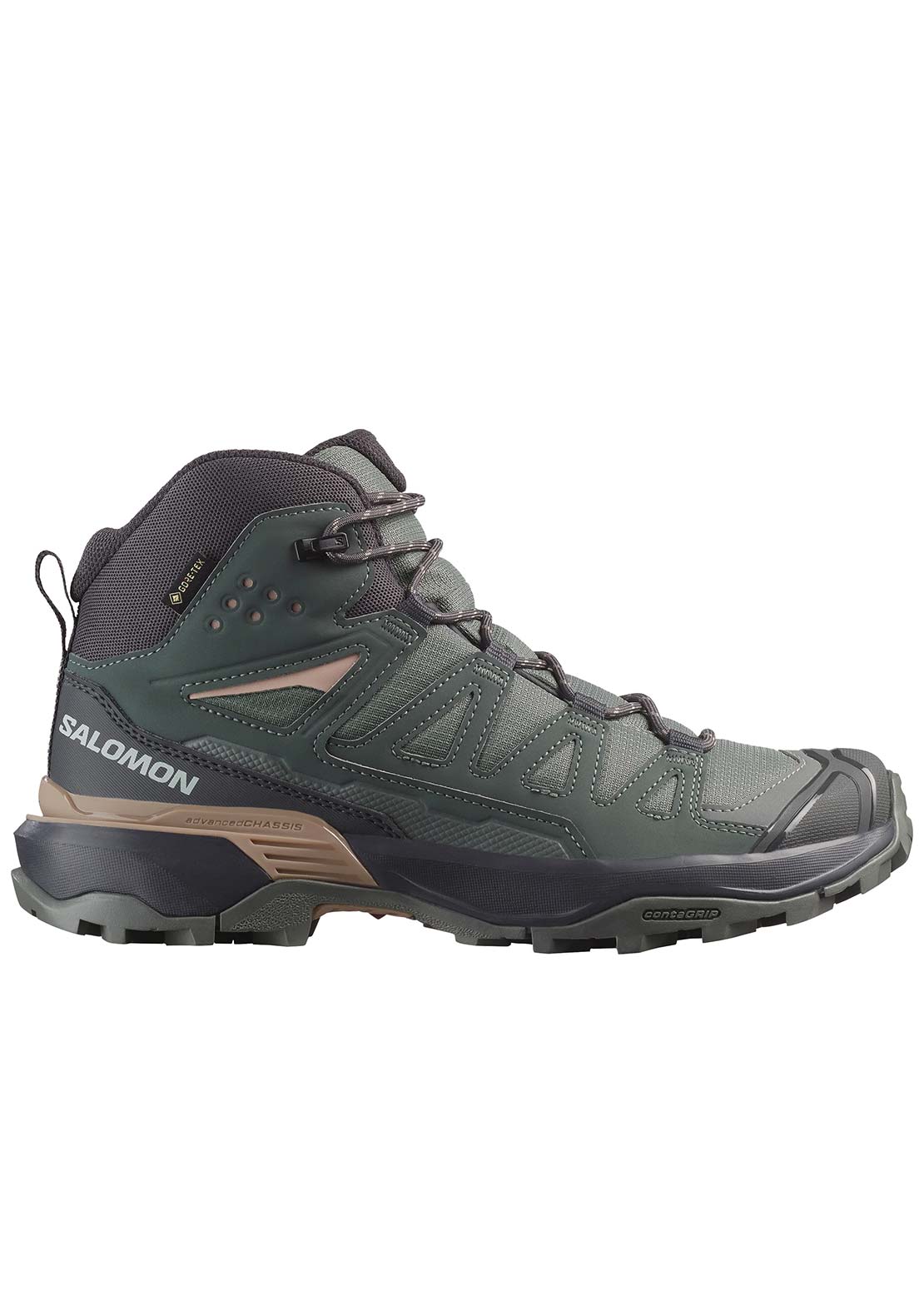 Salomon Women's X Ultra 360 Mid GTX Hiking Shoes Sedona Sage/Urban Chic/Etherea