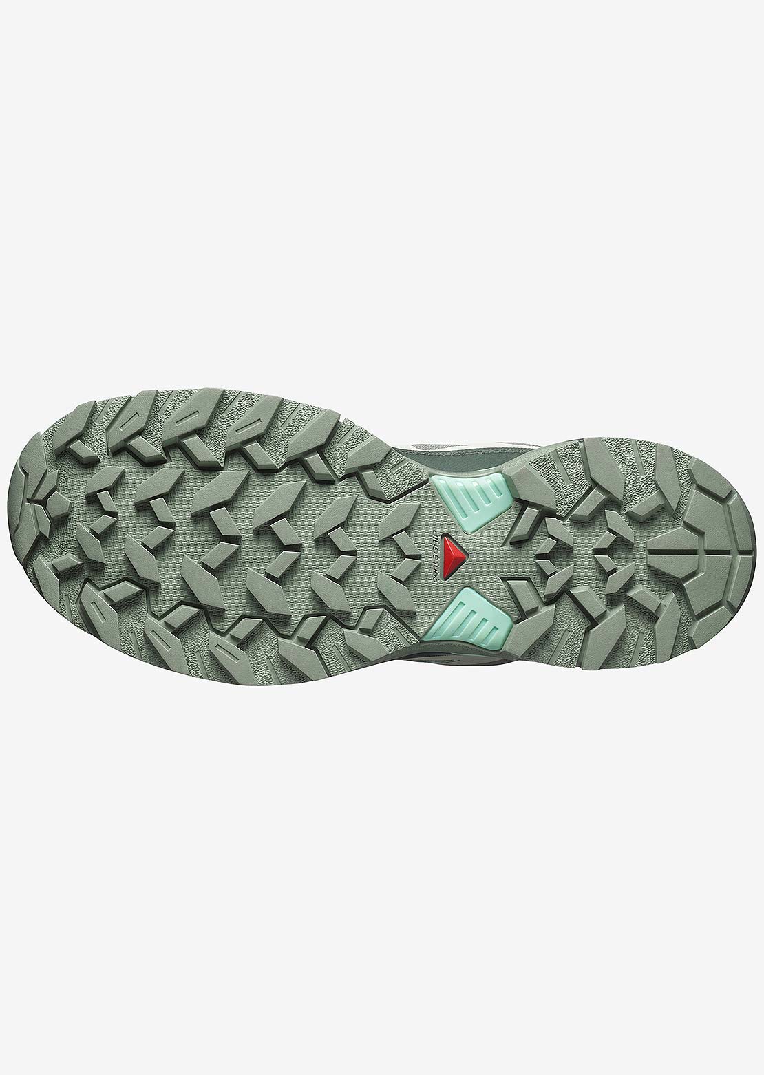 Salomon Women&#39;s X Ultra 360 Shoes Green Milieu/Urban Chic/Clearly Aqua