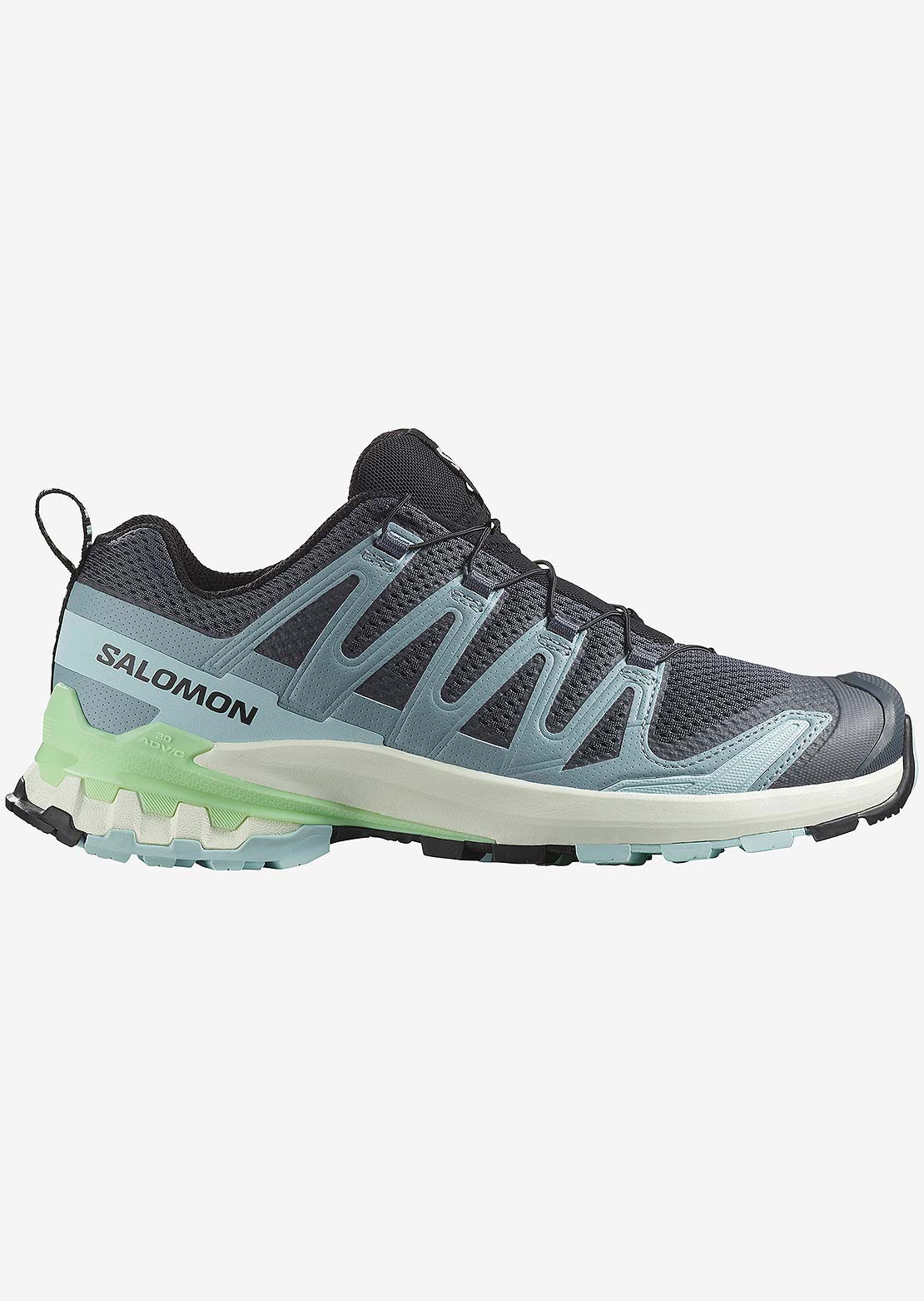 Salomon Women's Xa Pro 3d V9 Shoes Turbulence/Iced Aqua/Patina Green