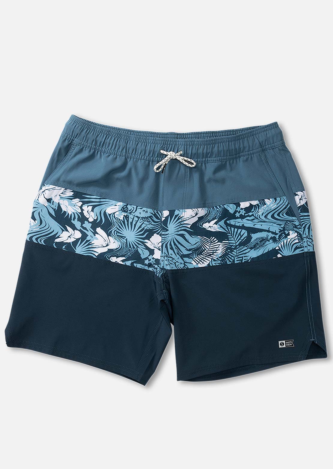 Salty Crew Junior Beacons 2 Elastic Boardshort Slate