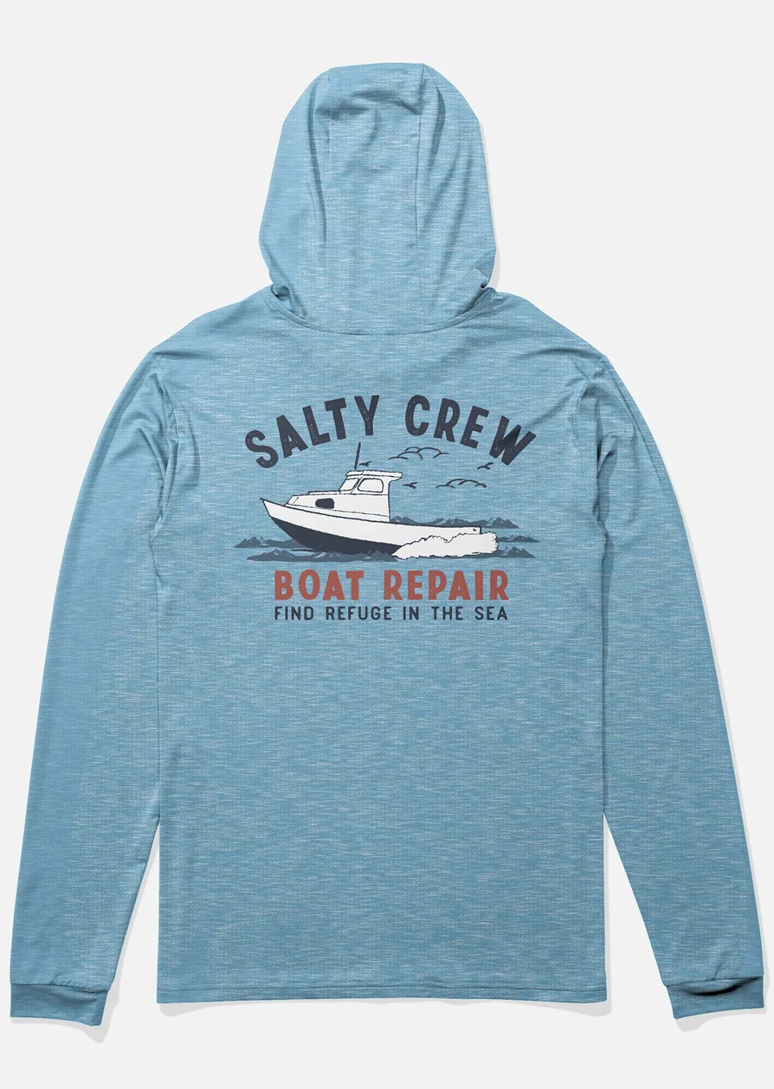 Salty Crew Junior Boat Repair Hood Sunshirt