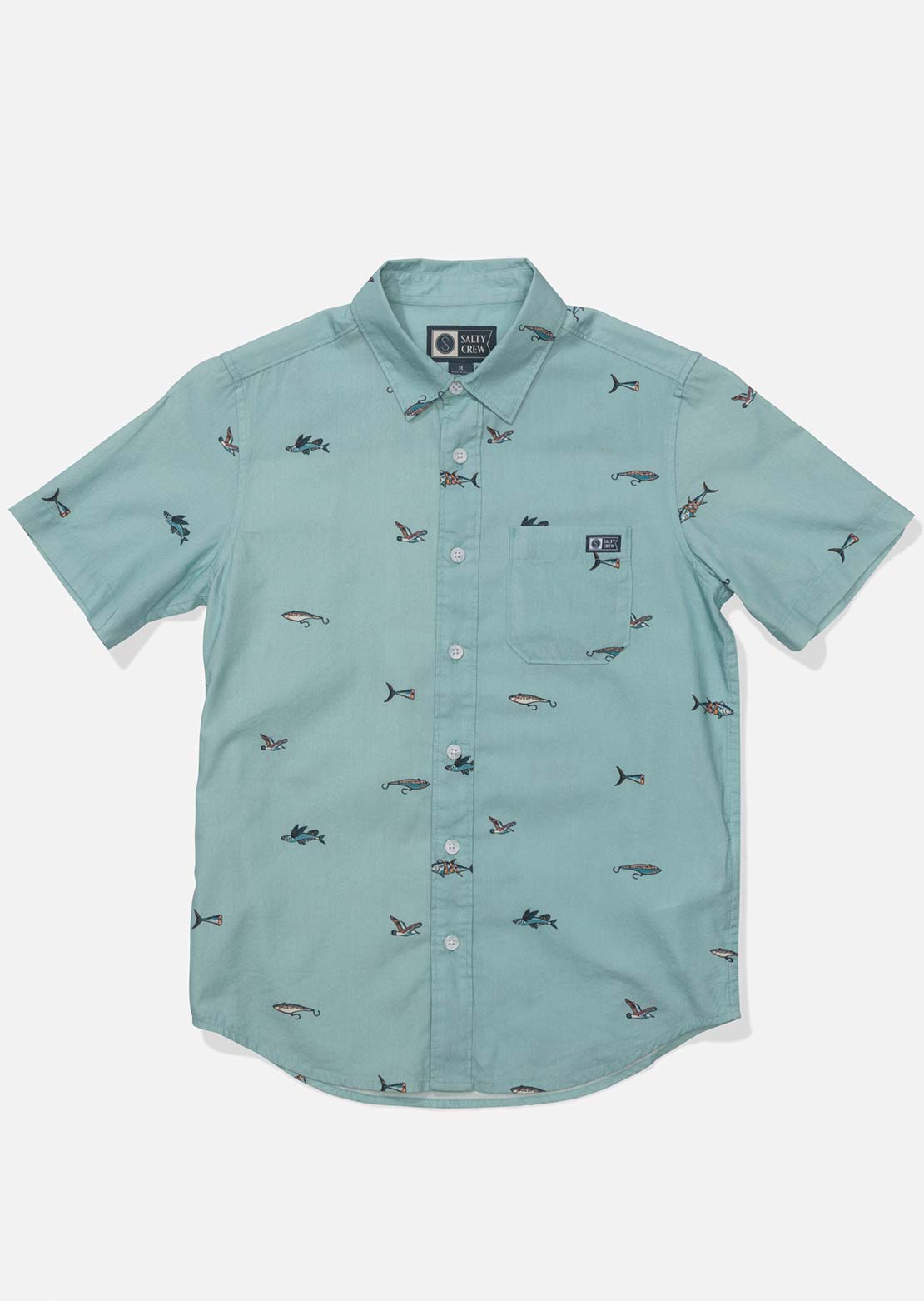 Salty Crew Junior Crew Woven Button Up Shirts Seaside