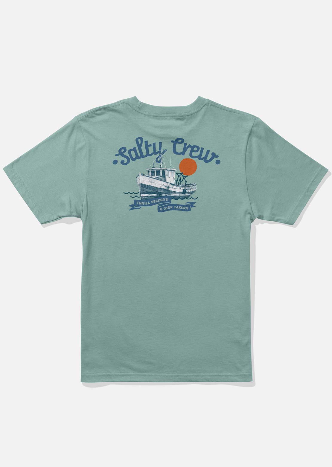 Salty Crew Junior Hauler T-Shirt Mackerel