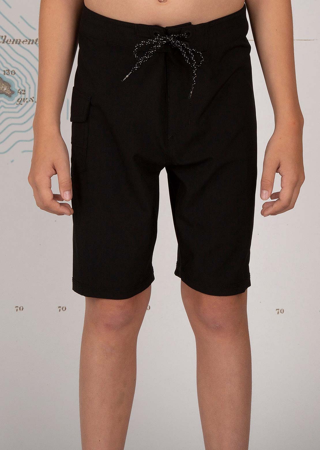 Salty Crew Junior Lowtide Boardshort Black