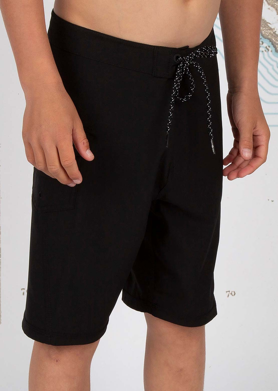 Salty Crew Junior Lowtide Boardshort Black