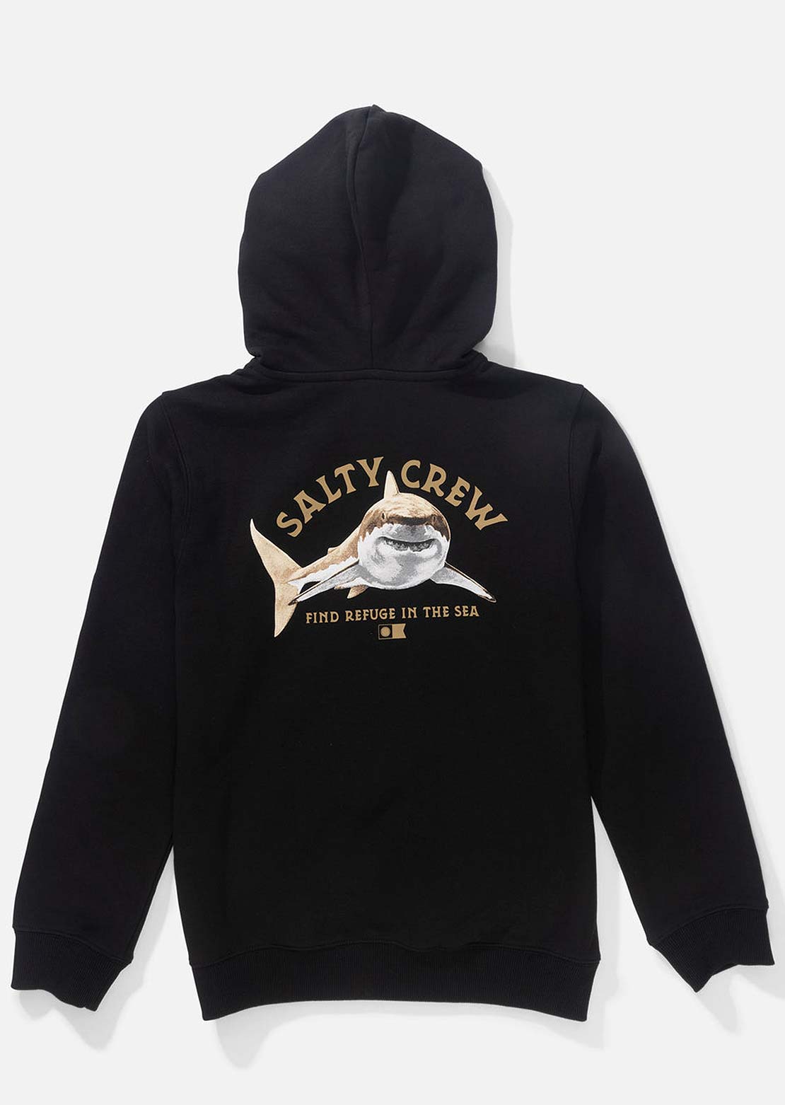 Salty Crew Junior Lurking Fleece Longsleeve Black