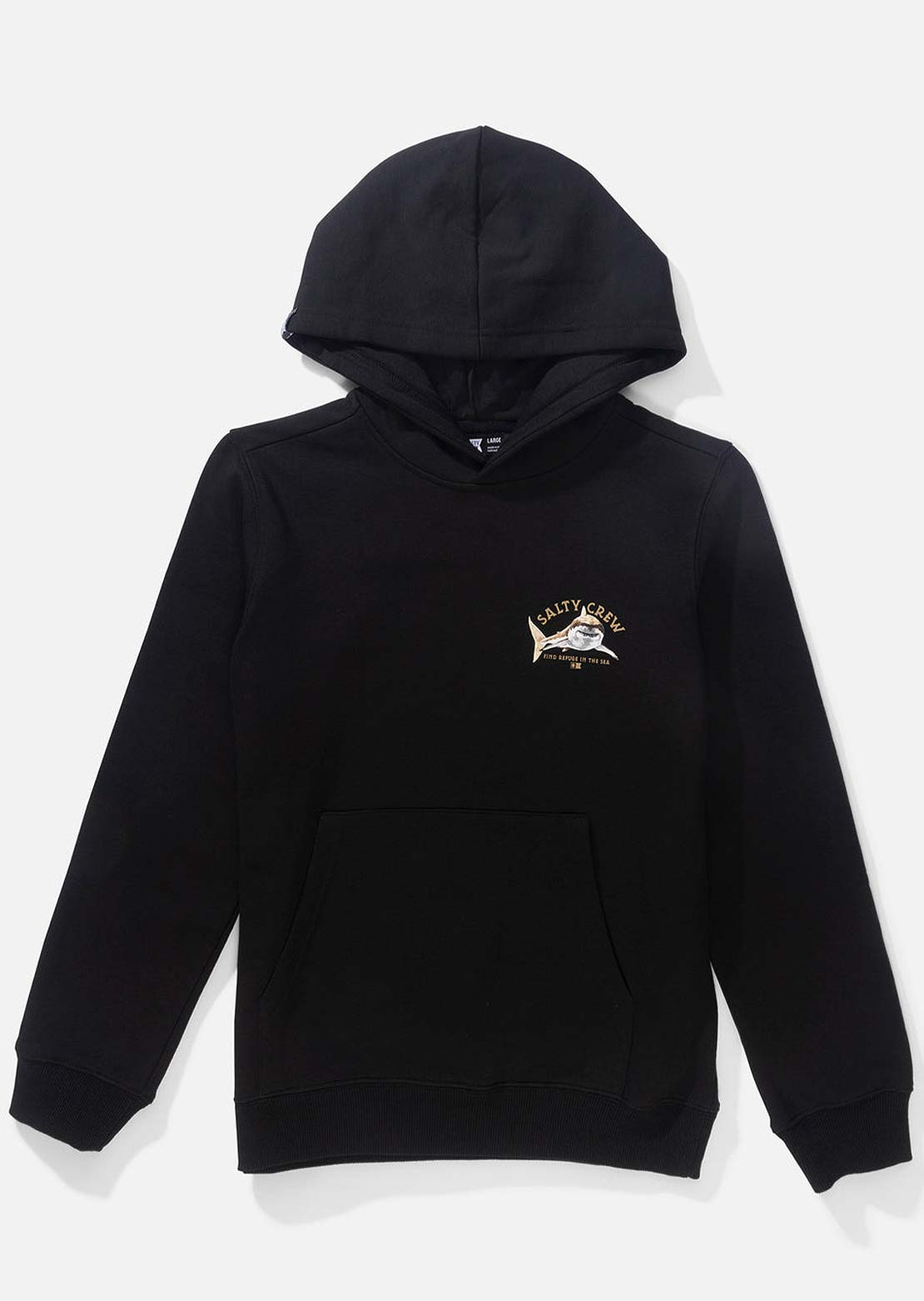 Salty Crew Junior Lurking Fleece Longsleeve Black