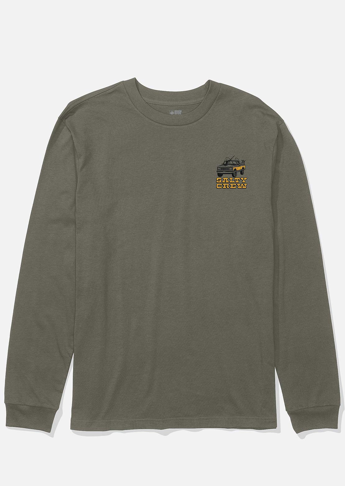 Salty Crew Junior Truck Stop Longsleeve Dusty Olive