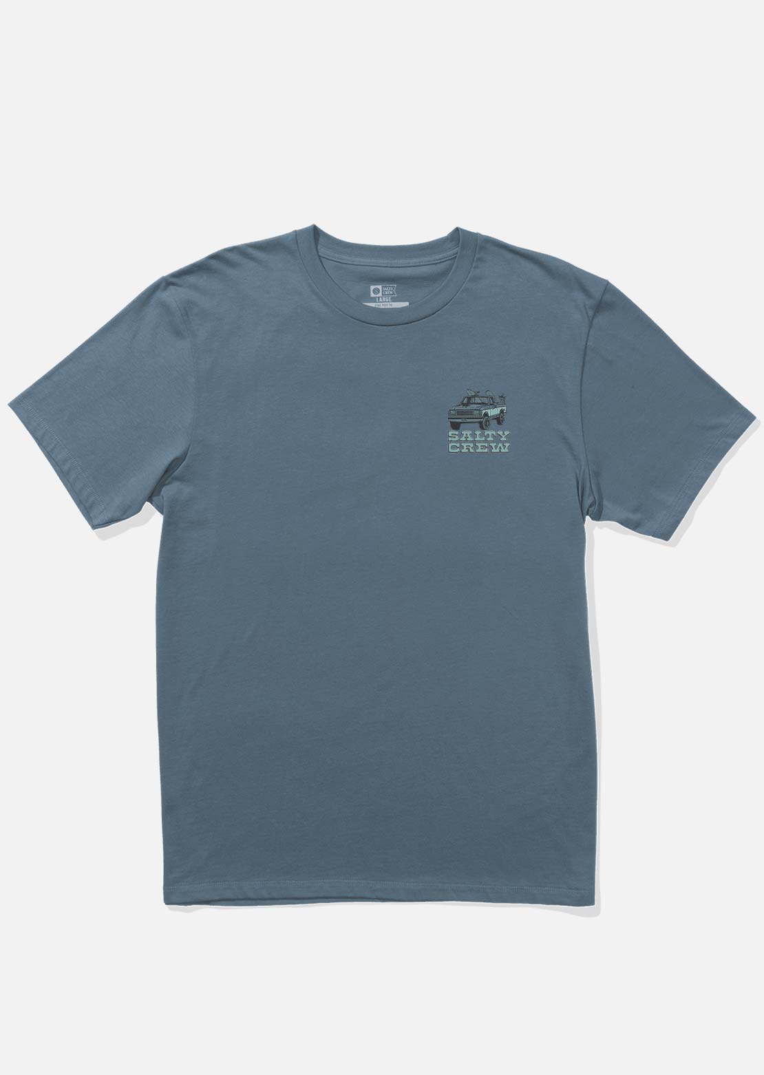 Salty Crew Junior Truck Stop T-Shirt Slate